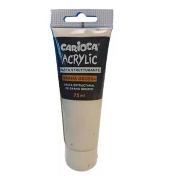 Acrylic durva szemű akril strukturáló paszta 75ml - Carioca kép
