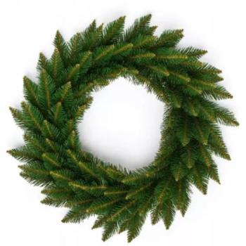 Adventi koszorú - kicsi, 38 cm, zöld kép