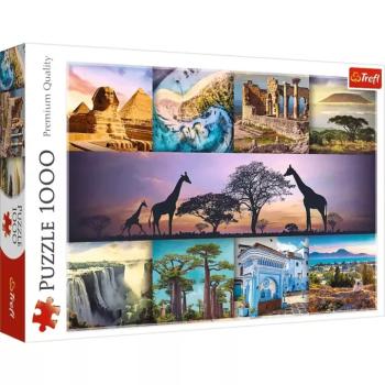 Afrika kollázs 1000db-os HQ puzzle kirakó - Trefl kép