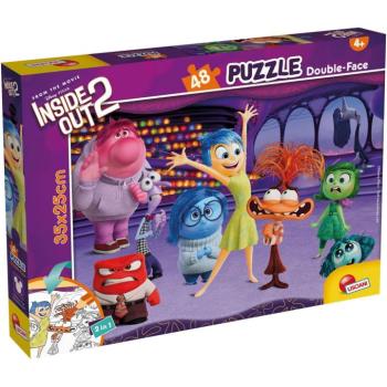 Agymanók 2 2 az 1-ben 48db-os puzzle és színező 35x25cm - Lisciani kép