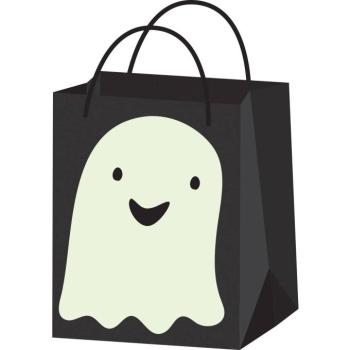 Ajándéktáska - Halloween Szellem kép