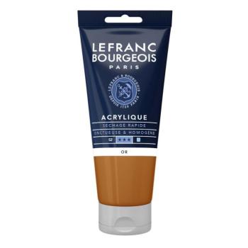 Akrilfesték arany 80ml Lefranc Bourgeois kép