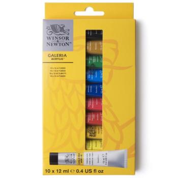 Akrilfesték készlet 10x12ml Winsor & Newton