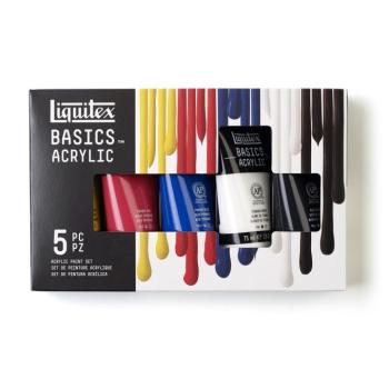 Akrilfesték készlet 5x75ml Liquitex kép