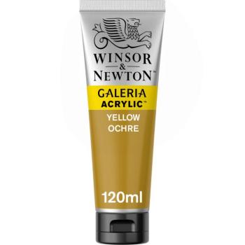 Akrilfesték okker sárga 120ml Winsor & Newton kép