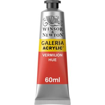 Akrilfesték piros 60ml Winsor & Newton kép