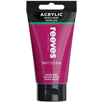 Akrilfesték rózsaszín-piros 75ml Reeves kép