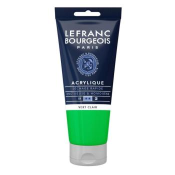 Akrilfesték világos zöld 80ml Lefranc Bourgeois kép
