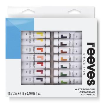 Akvarell festék készlet 18x12 ml Reeves kép