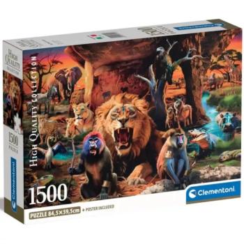 Állatok compact 1000db-os puzzle - Clementoni