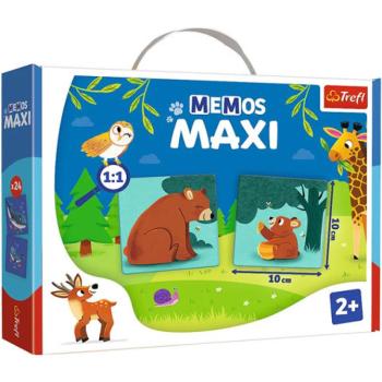 Állatok Maxi memória játék 24db-os - Trefl kép