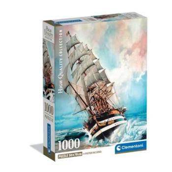 Amerigo Vespucci hajó mintás HQC 1000db-os puzzle - Clementoni kép