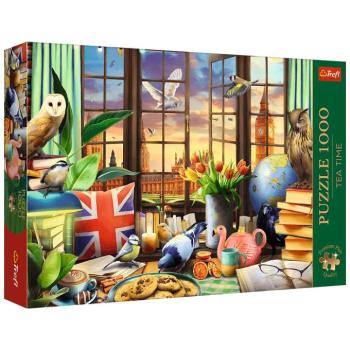 Angol délután 1000db-os Prémium plus quality puzzle - Trefl kép
