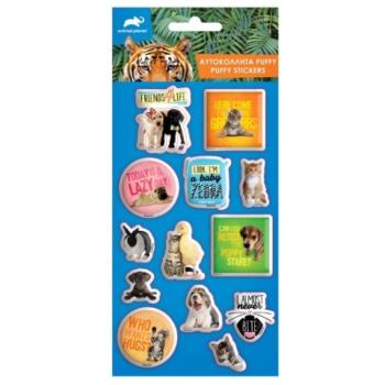 Animal Planet 3D pufi matrica szett 10x22cm-es íven kép