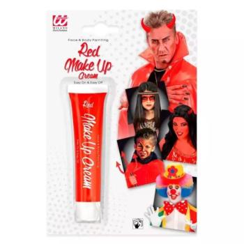 Arcfesték tubusban - 28 ml, piros kép