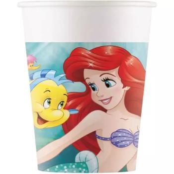 Ariel a kis hableány 8 db-os papírpohár szett 200ml