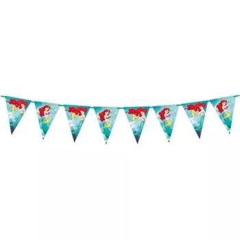 Ariel a kis hableány party zászlófüzér 230cm kép