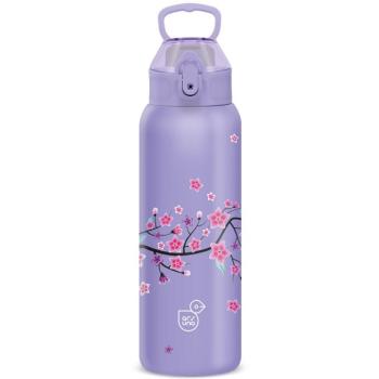 Ars Una: 3D Snow Flower lila duplafalú fémkulacs 700ml kép