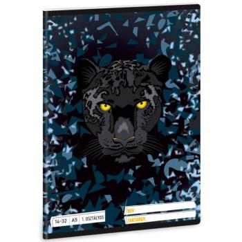 Ars Una: Black Panther A/5 1.osztályos vonalas füzet 14-32