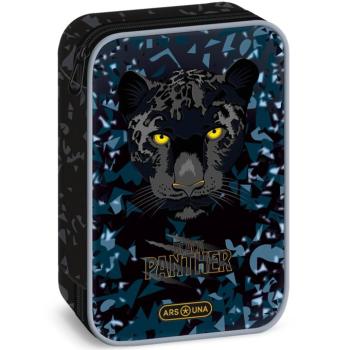 Ars Una: Black panther többszintes tolltartó 15,5x22,5x4,5cm kép