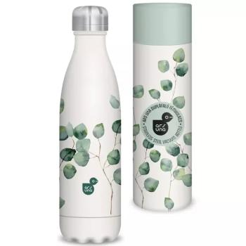 Ars Una: Botanic Leaf duplafalú fém kulacs díszdobozban 500ml kép