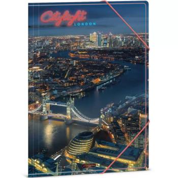 Ars Una: Citylight London A/4 gumis dosszié kép