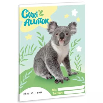 Ars Una: Cuki állatok - Koala sima lapú füzet A/5 kép
