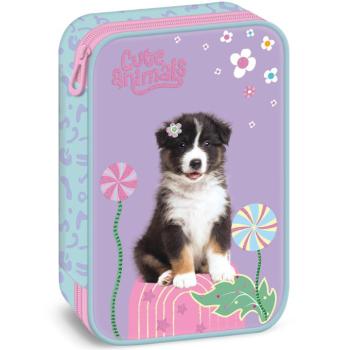 Ars Una: Cute animals Aussie kutyás többszintes tolltartó 15,5x22,5x4,5cm kép