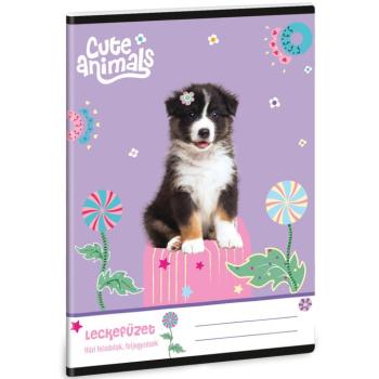 Ars Una: Cute animals Aussie kutyusos leckefüzet 38 lapos A/5 kép