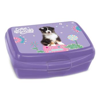 Ars Una: Cute Animals Aussie uzsonnás doboz 16,5x6x13,5cm kép