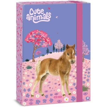 Ars Una: Cute animals - Horse lovas füzetbox A/4 kép