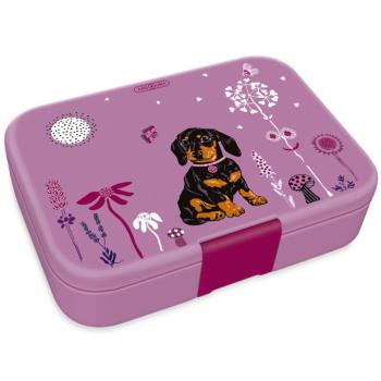 Ars Una: Cute Animals Puppy kutyusos osztott uzsonnás doboz 15,3×21,6×5,2cm kép