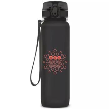 Ars Una: Dark Gray BPA-mentes motivációs kulacs 1000ml kép