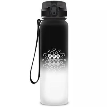 Ars Una: Fekete-fehér BPA-mentes motivációs kulacs 1000ml kép