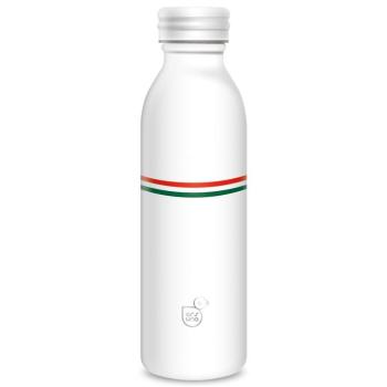 Ars Una: Flag-white duplafalú fém kulacs 600ml kép