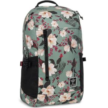 Ars Una: Flowery green iskolatáska hátizsák AU-17 32x47x18cm