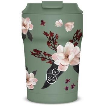 Ars Una Flowery Green thermo bögre 350ml kép