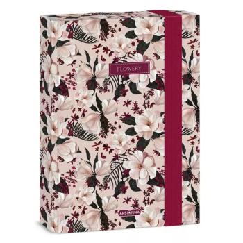 Ars Una: Flowery Pink A/5 füzetbox kép