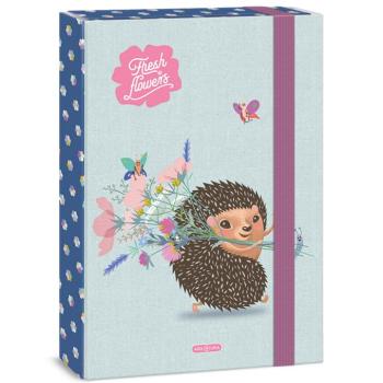 Ars Una: Fresh flowers süni mintás füzetbox A/4 kép
