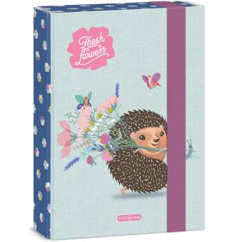 Ars Una: Fresh flowers süni mintás füzetbox A/5 kép