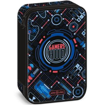 Ars Una: Gamers HUD többszintes tolltartó 15,5x22,5x4,5cm