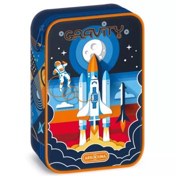 Ars Una: Gravity űrhajós többszintes tolltartó 15,5x22,5x4,5cm kép