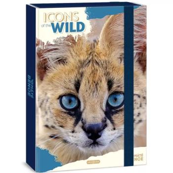 Ars Una: Icons of the Wild Serval A/4 füzetbox kép