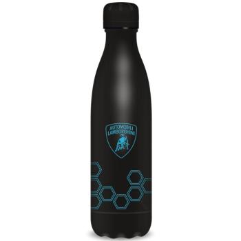 Ars Una: Lamborghini fekete duplafalú fém kulacs 500ml kép