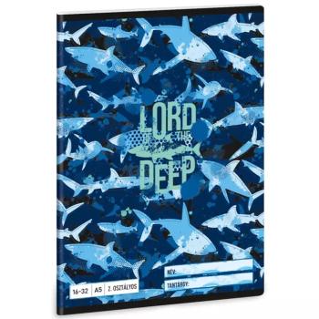 Ars Una: Lord of the Deep cápás 2.osztályos vonalas füzet A/5 kép