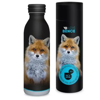 Ars Una: Máté Bence - Róka duplafalú fém kulacs díszdobozban 600ml kép