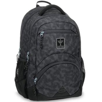 Ars Una: Moire ergonomikus iskolatáska, hátizsák 33x45x24cm kép