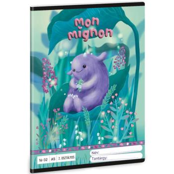 Ars Una: Mon Mignon 2. osztályos vonalas füzet A/5 16-32 kép