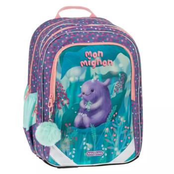 Ars Una: Mon Mignon ergo-fit lekerekített iskolatáska, hátizsák 34x40x21cm kép