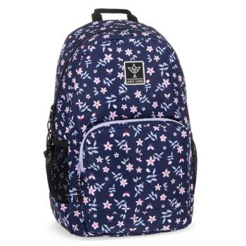 Ars Una: Navy bloom iskolatáska hátizsák AU-14 32x51x25cm kép